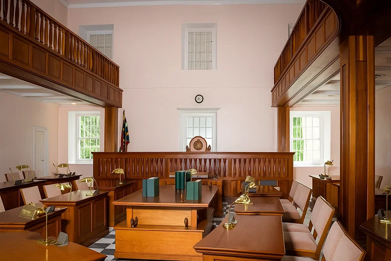 An Empty Domincia Parliament