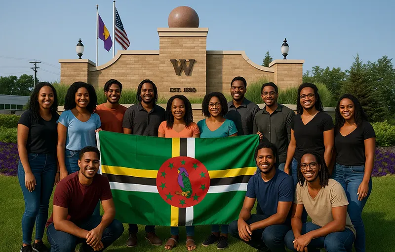 Fake Dominica students AI generated by dom767