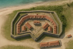 Fort Young 3d Model of the this Old Military Fort