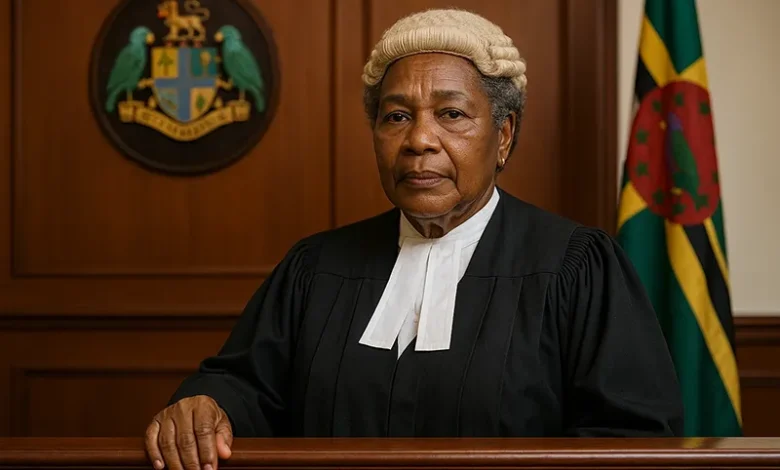 A Judge Sitting