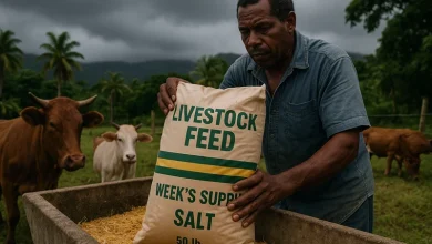 Livestock Farmer in Dominica Rural Village