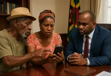 Minister Listening to the People Talk