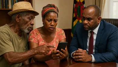 Minister Listening to the People Talk