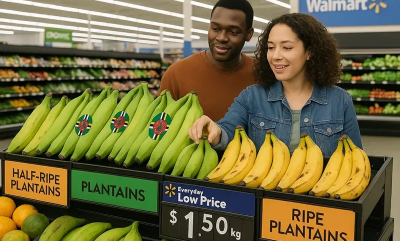Plantains Sold in the U.S From Dominica