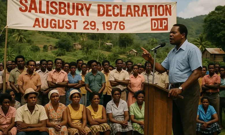 Salisbury Declaration of 1976 for Dominica