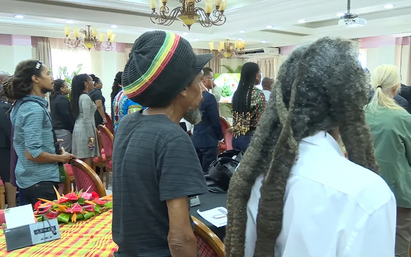 Attending Dominica's National Cannabis Symposium