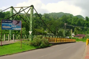 Bath Estate Bridge in Dominica