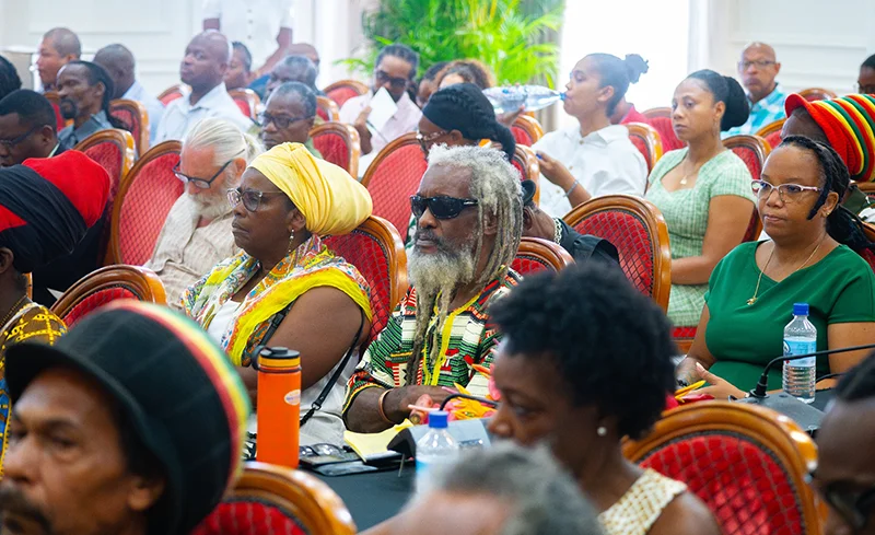 Day #1 Attendees of the Dominica National Cannabis Symposium