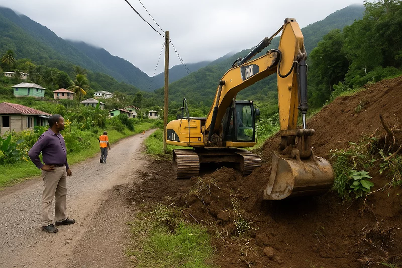 Excavation Works in Laudat