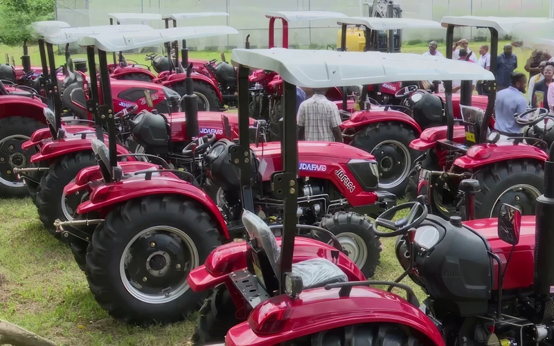 Farming Materials Handed to Dominica by Government of China
