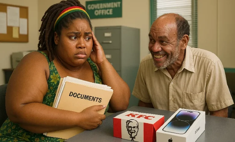 Inhumane Public Officer with Vunerable Woman