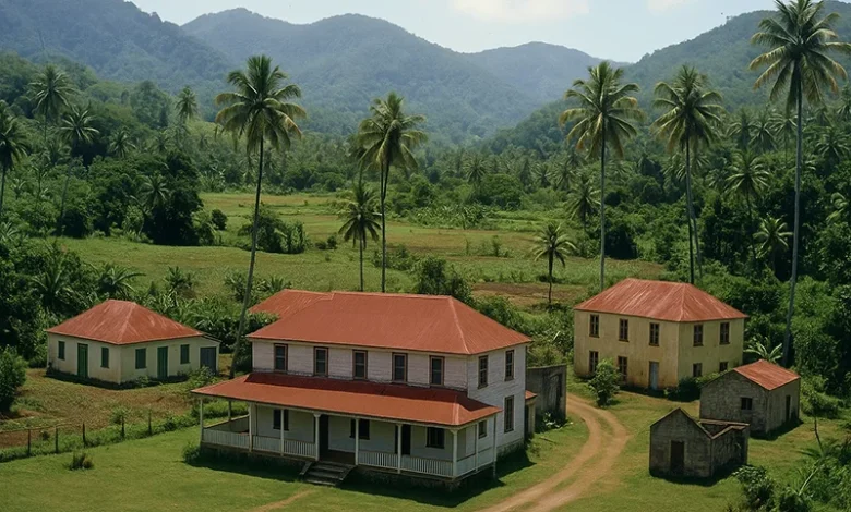 Not the Real Castle Bruce Estate in Dominica