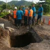 Road Water Works Rural Dominica