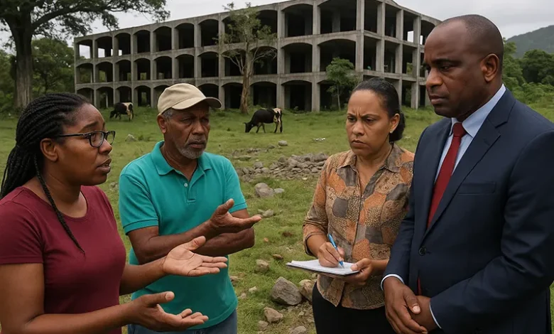 Unfinished Hotel in Dominica