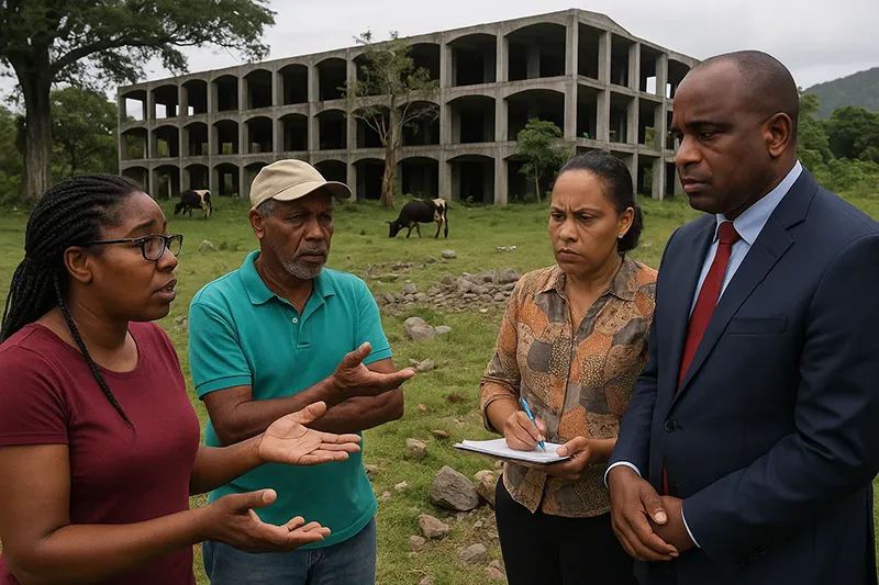 Unfinished Hotel in Dominica