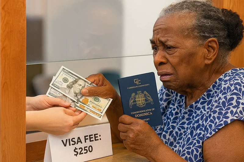 US Visa Fee for Dominica