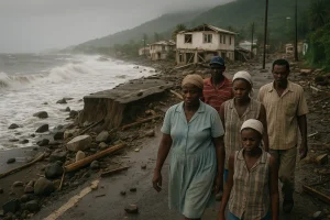 Hurricane Lenny (1999) impact on Dominica