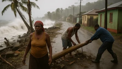 Hurricane Omar (2008) impact on Dominica