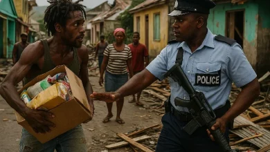 Looting is a criminal act and will not be tolerated under any circumstances during disaster situations