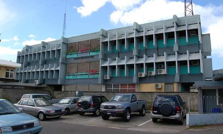 Police Headquarters of the Commonwealth of Dominica Police Force (CDPF) is located on Bath Road, Roseau, at the corner of King George V Street.