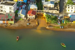 Soufrière River in Dominica