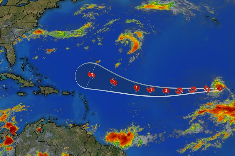 Tropical Storm Erin Tracking