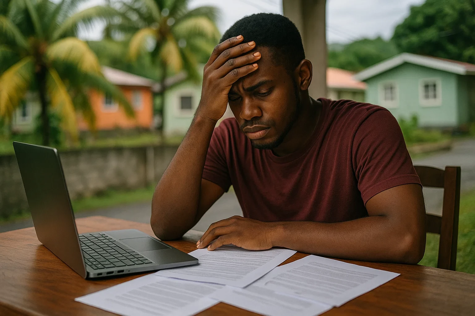 Young Adult Not Getting Positive Responses for Jobs in Dominica