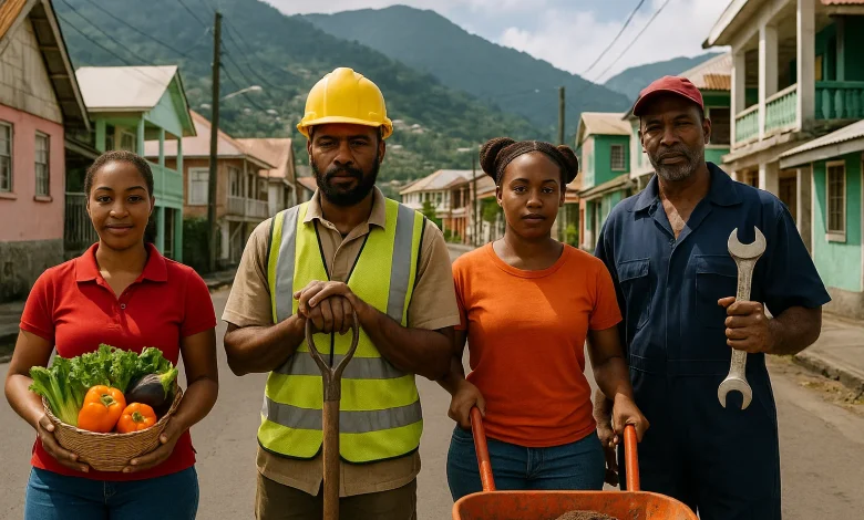Labour Force of Dominica
