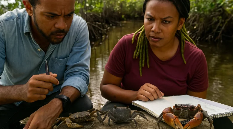 Mangrove Crabs of Dominica