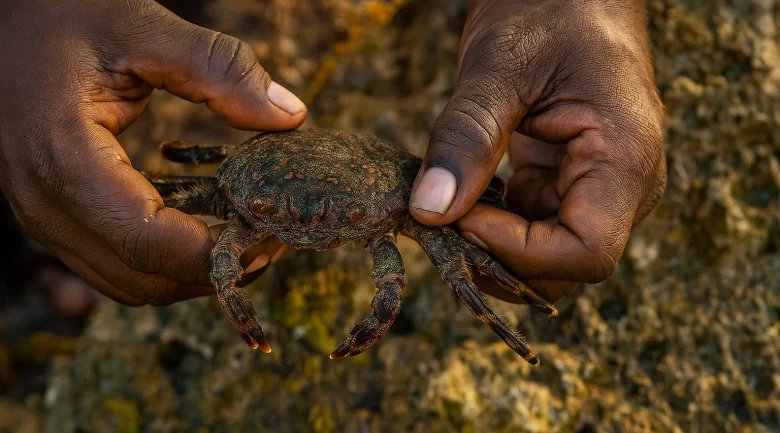 Plagusia Depressa (Sargassum Crab)
