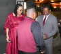 President of Dominica Sylvanie Burton with her Husband at Fund Raising Dinner in Dominica