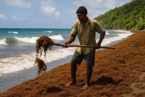 Sargassum in Dominica