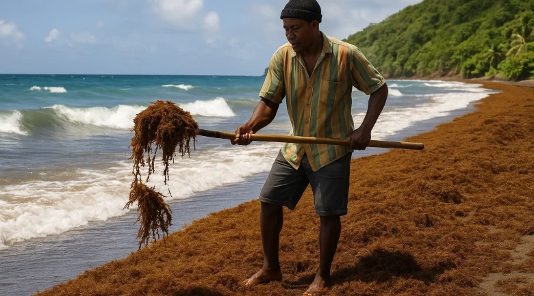 Sargassum in Dominica