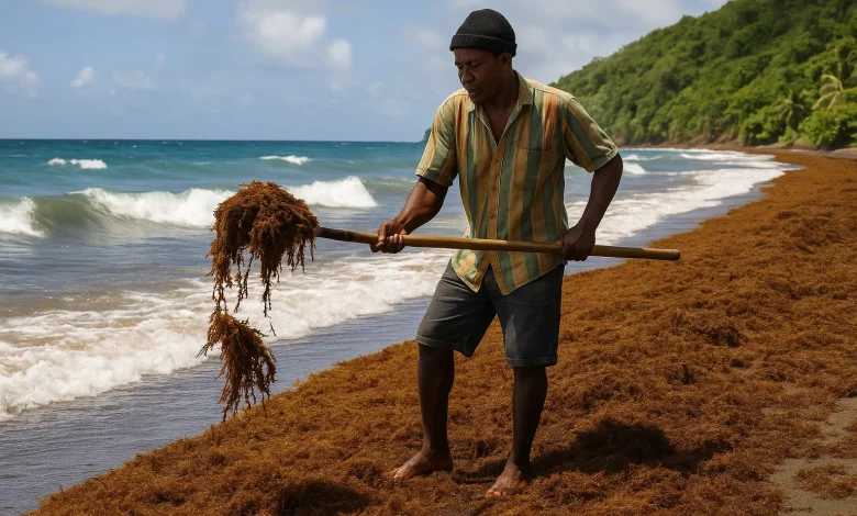 Sargassum in Dominica
