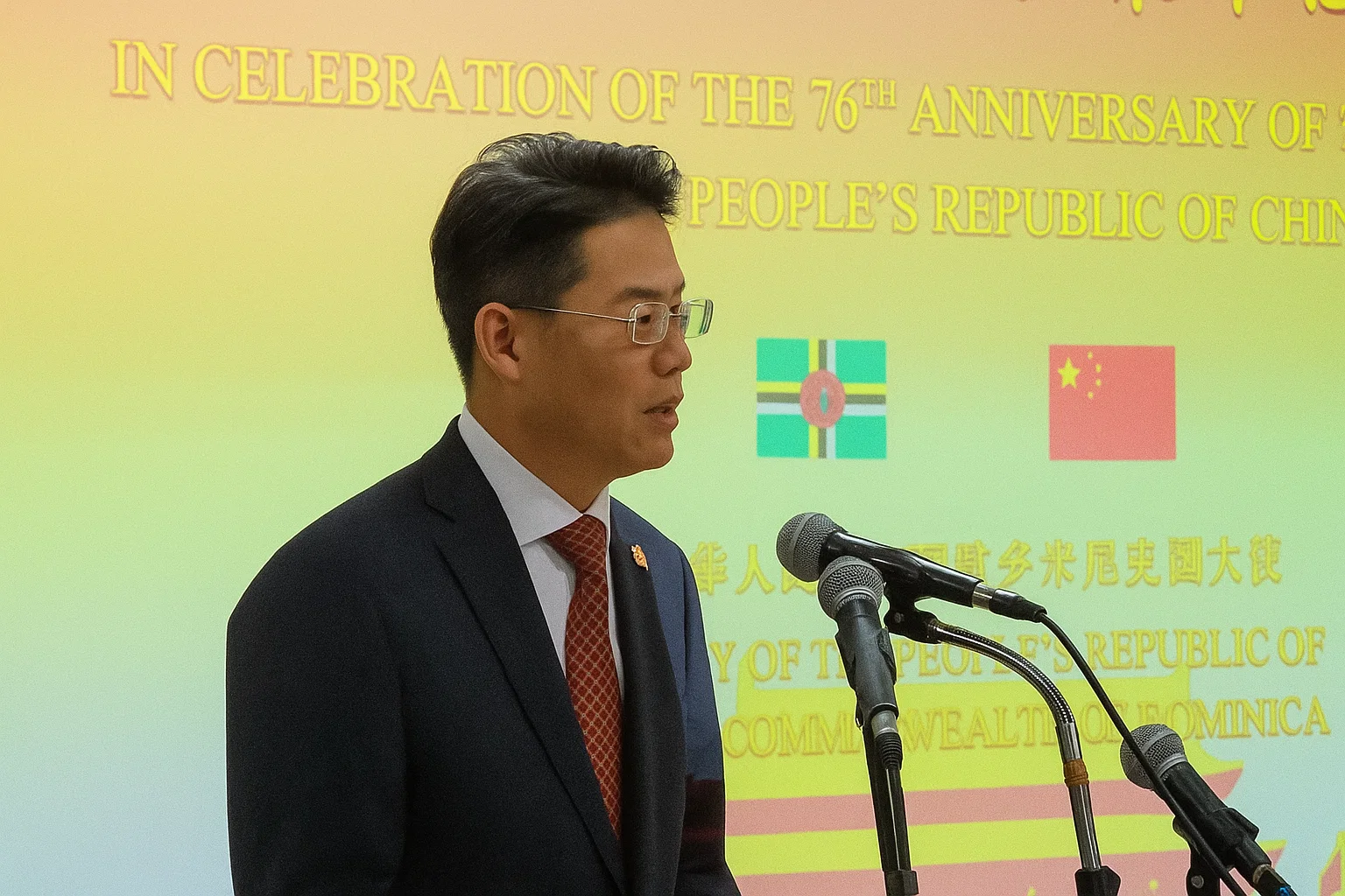 Ambassador Chu: China Driving 30% of Global Growth, Partnering with Dominica