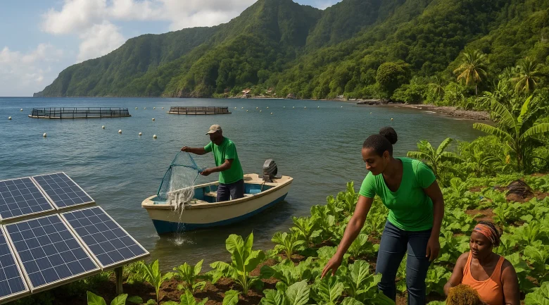 Blue and Green Economy of Dominica