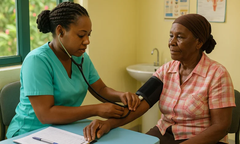 La Plaine Health District of Dominica