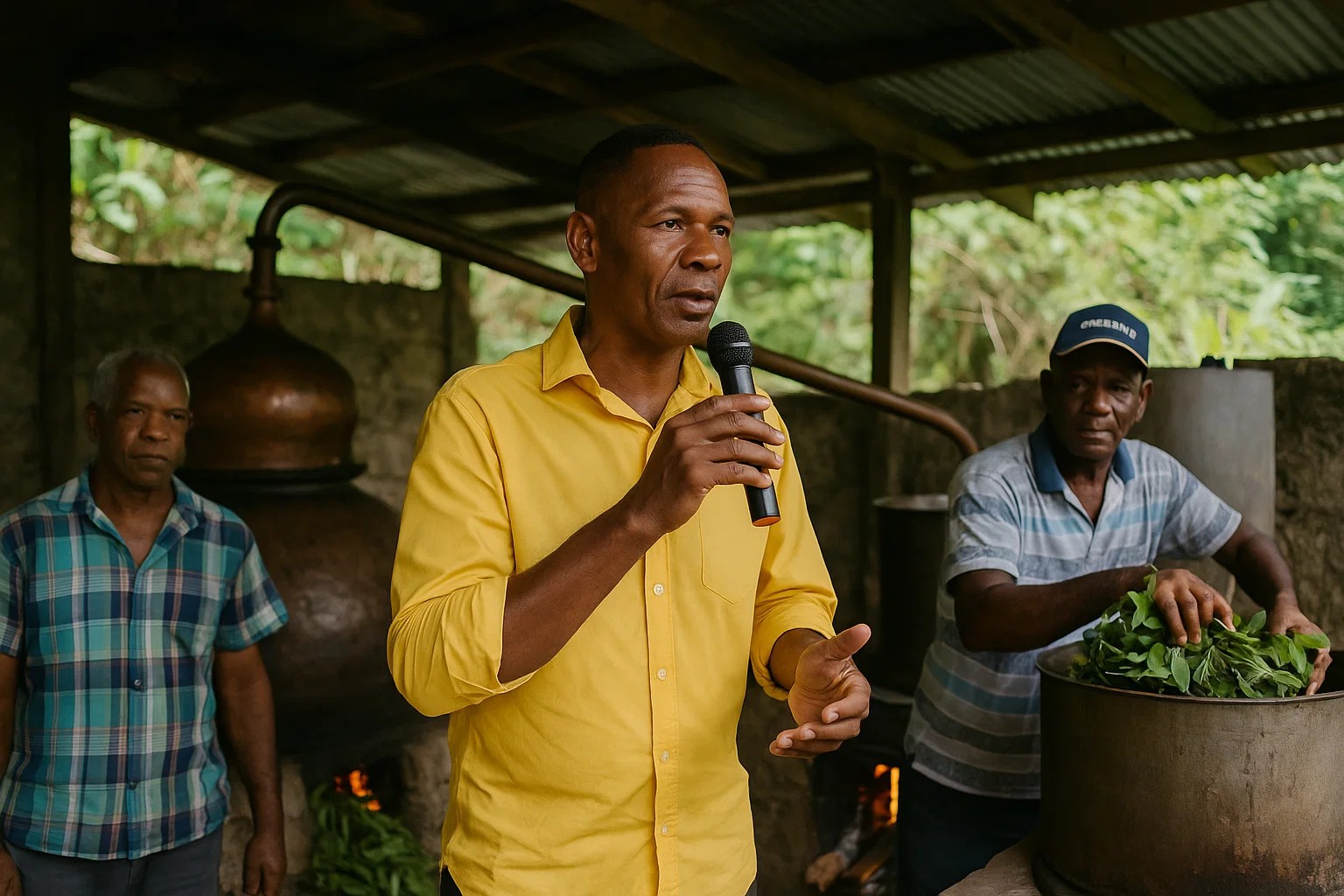 Essential Oils: Bay Oil production in Rural Dominica