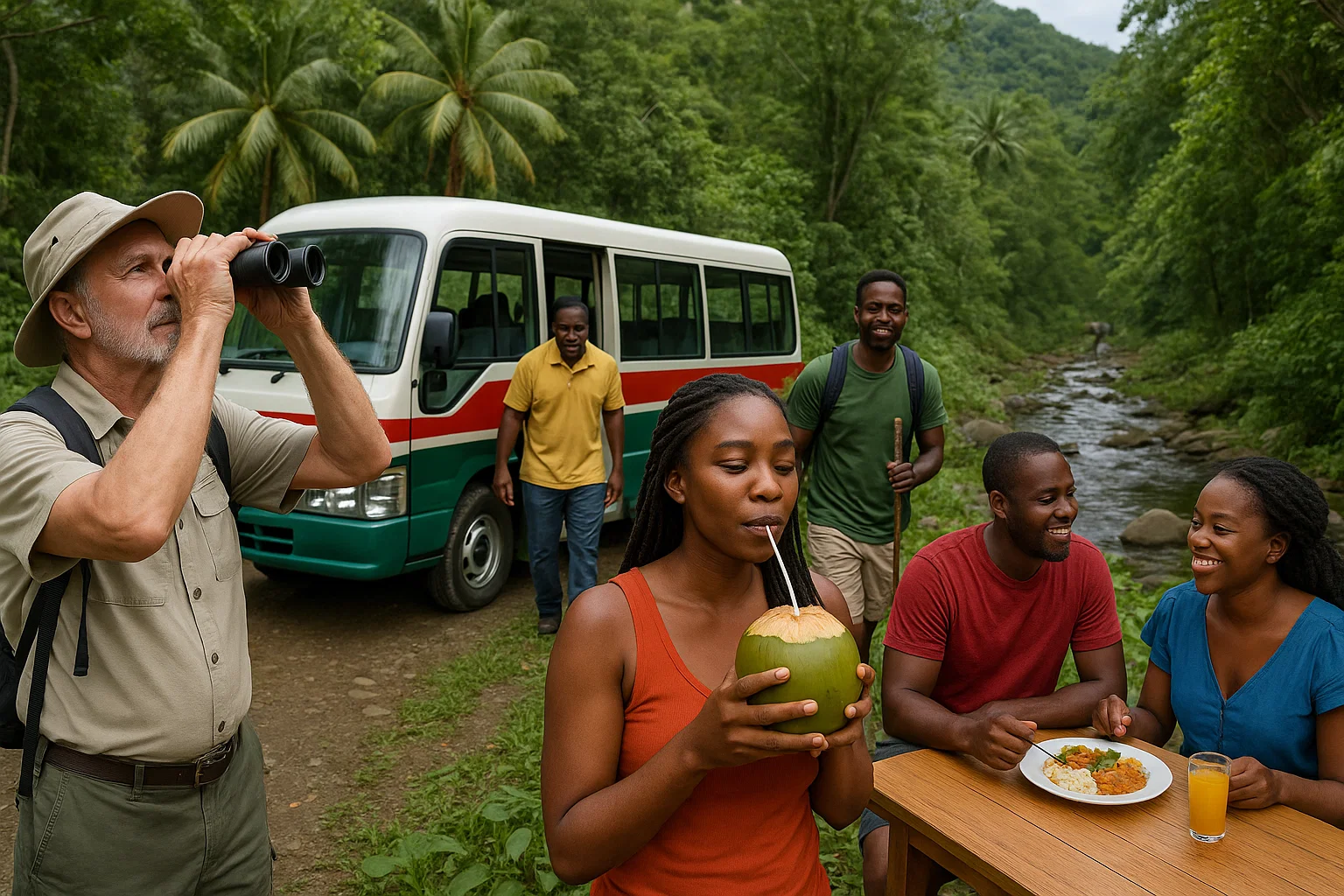 Vacationing in Dominica