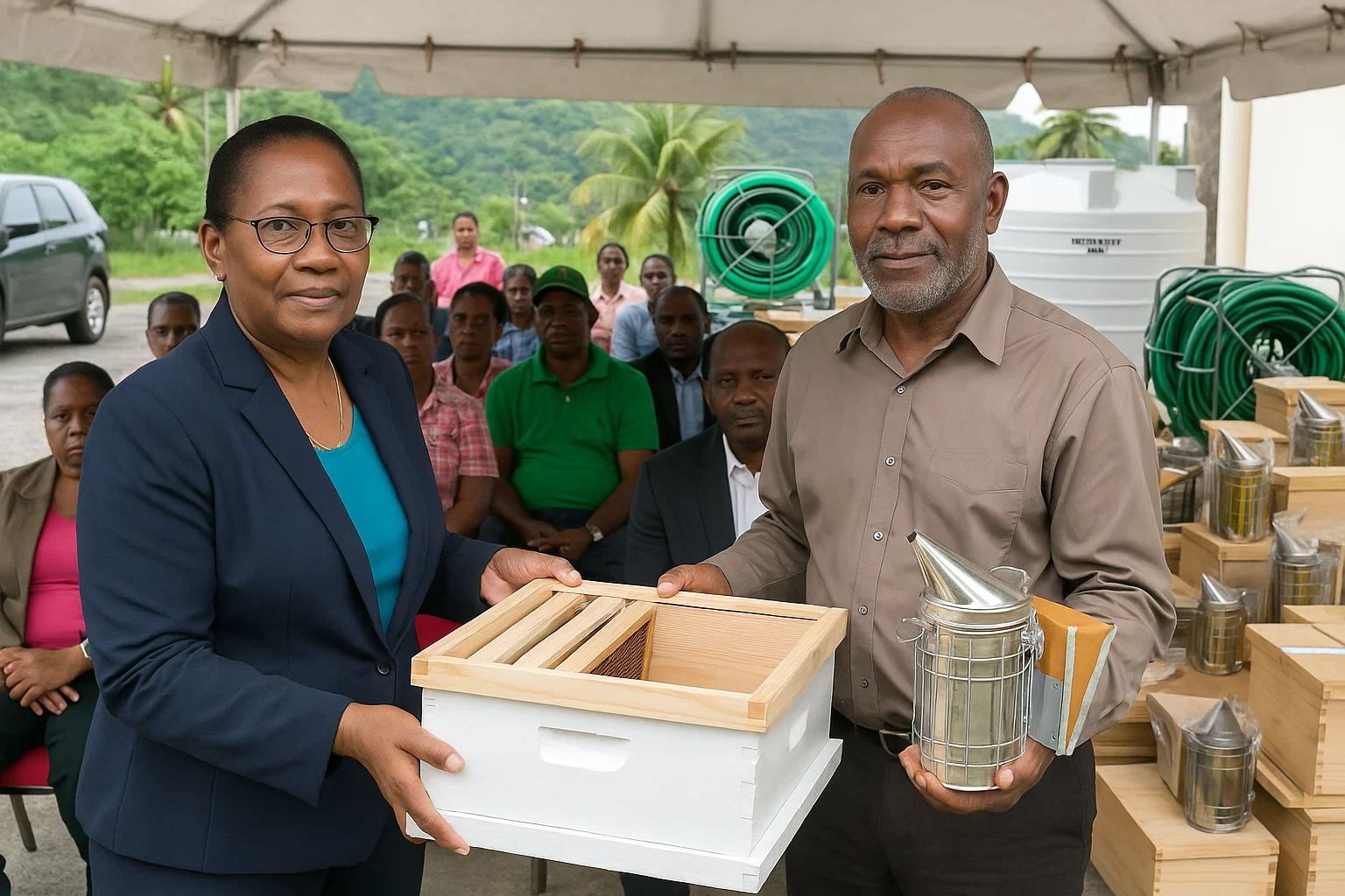 Farmers Receive New Irrigation Tools Under Resilience Project