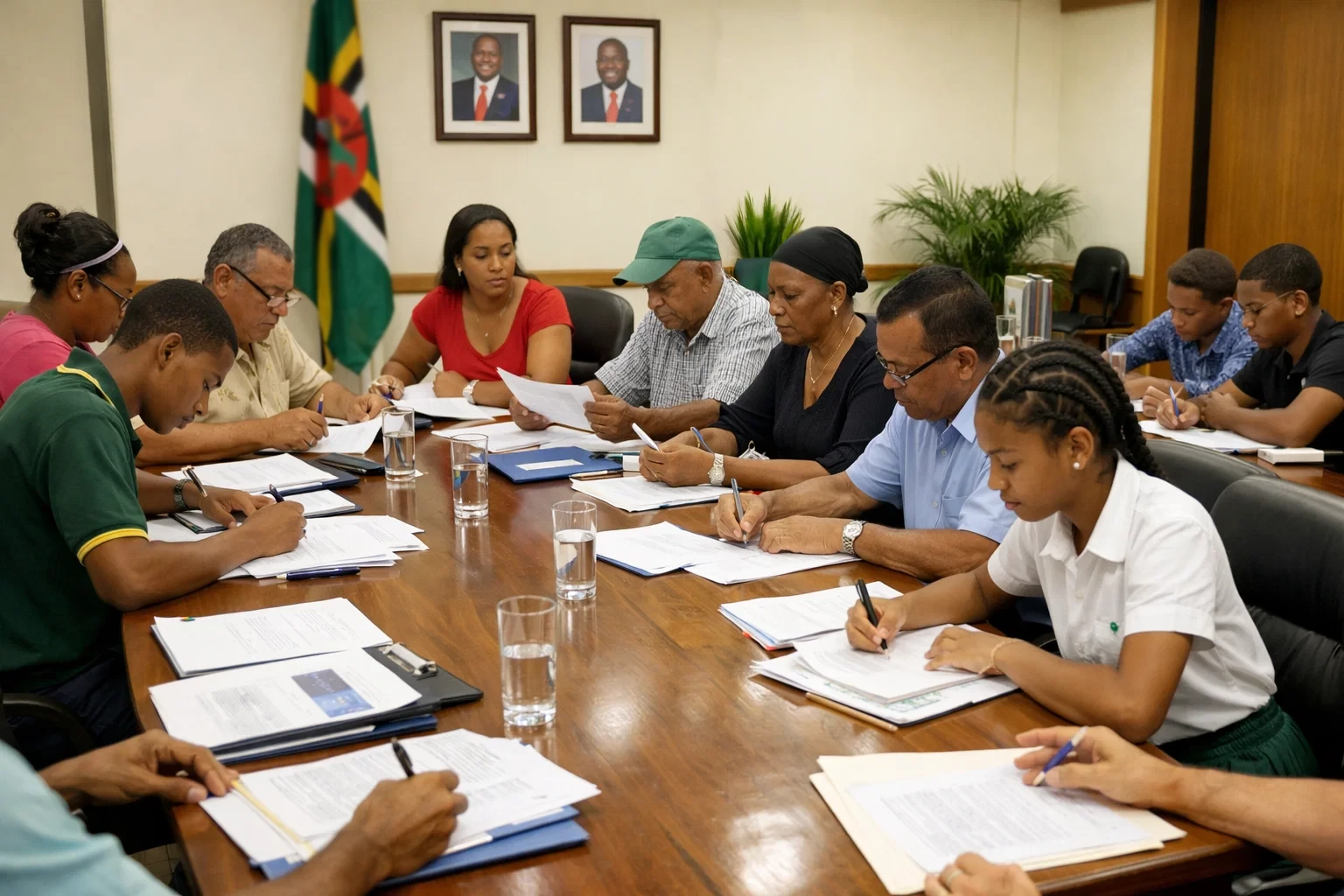 Council Meetings Education in Dominica