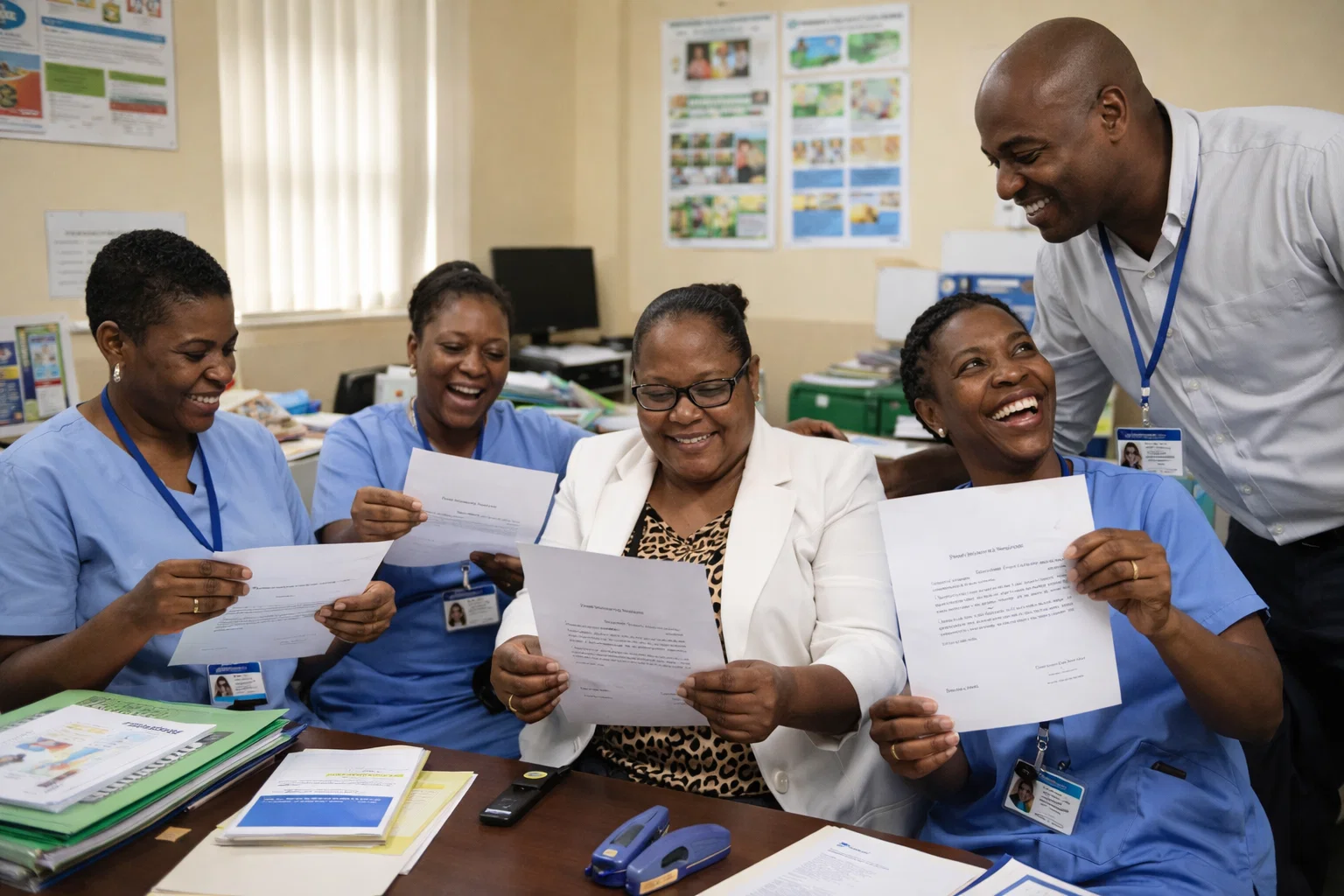 Ministry of Health Formalizes 34 Aid Positions