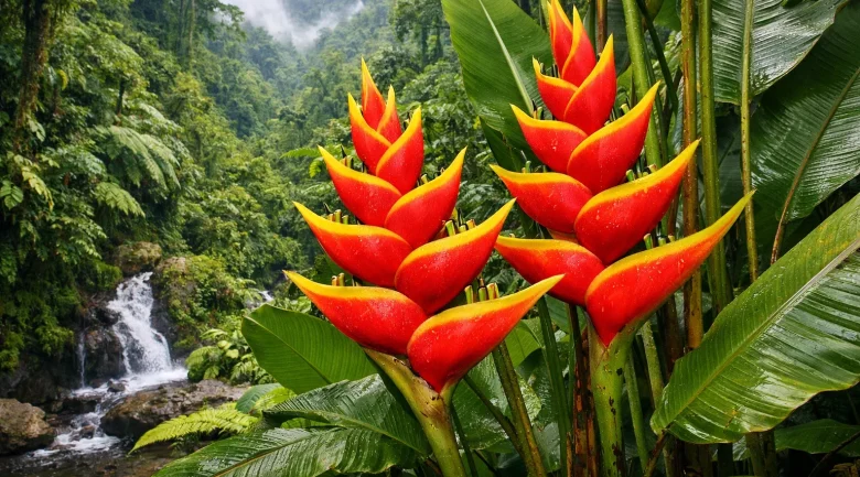 Balisier (Heliconia bihai)