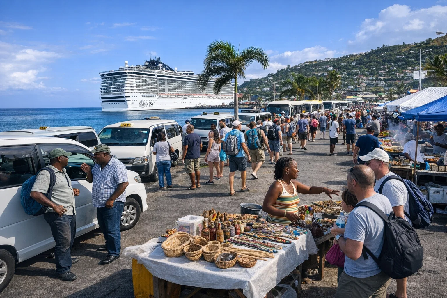 Busy Cruise Period Sees Thousands of Passengers Arrive Across Dominica