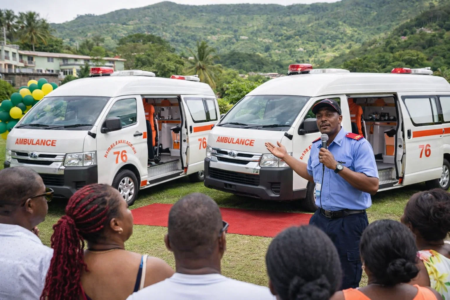Two New Fire Trucks Added to National Emergency Fleet of Dominica