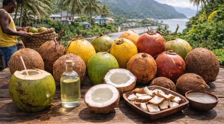 Coconut in Dominica