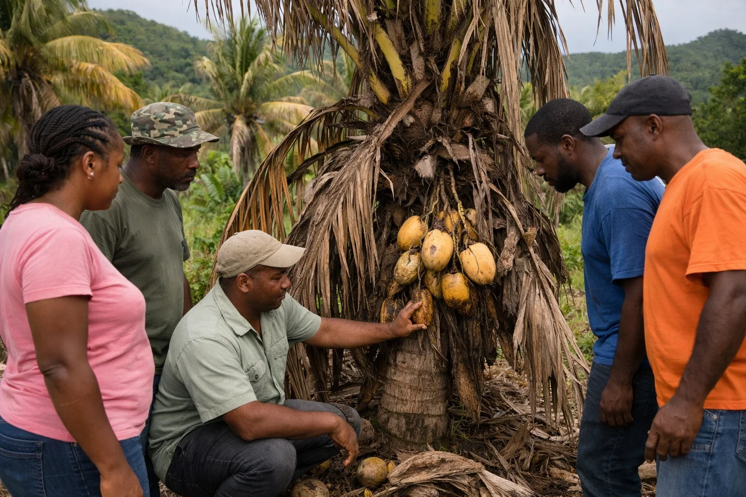 Agriculture Ministry Moves to Contain Coconut Tree Disease in Dominica