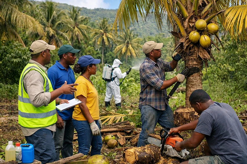 Containment Zones Established After Lethal Yellowing Detected