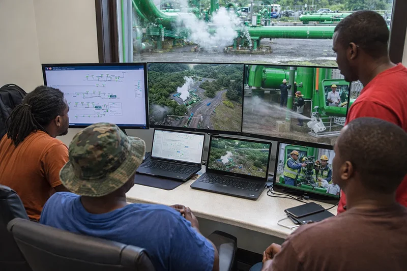 Testing Activities: Geothermal Plant in Laudat