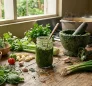 Green Seasoning in Dominica
